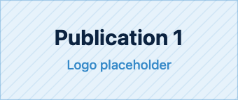 Publication 1 logo placeholder
